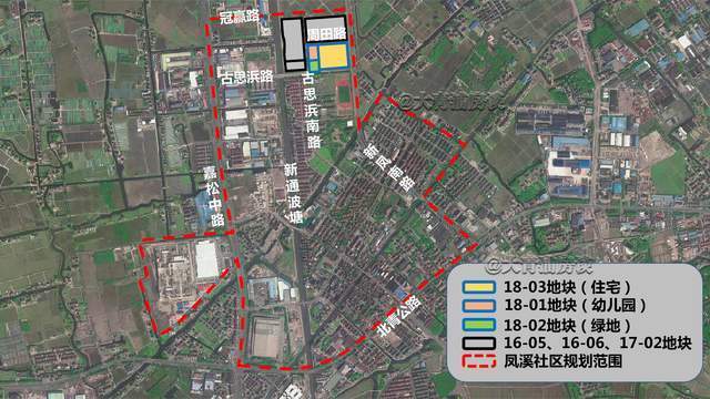 青浦区凤溪最新规划