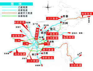 重庆二环高速最新图揭秘，城市发展脉络与未来蓝图展望