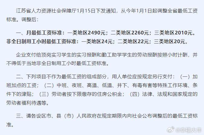 江苏省职工调整最新消息全面解读与分析