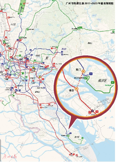 广州地铁南沙18号线最新站点揭秘，新里程碑的诞生