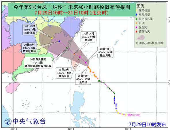 纳纱台风最新动态，实时分析及应对举措